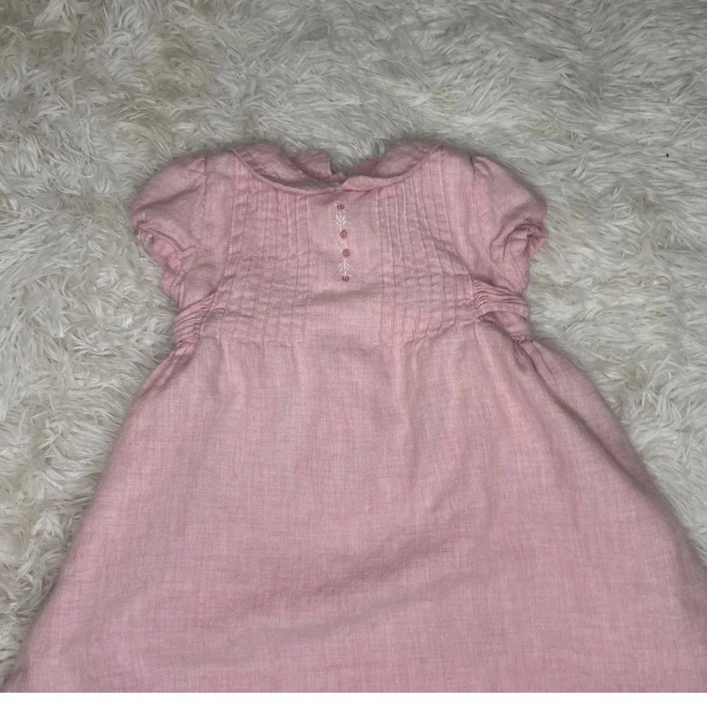 Ralph‎ Lauren Kids Pink Dress, Short Sleeve, Party Dress, Casual Dress 12mth